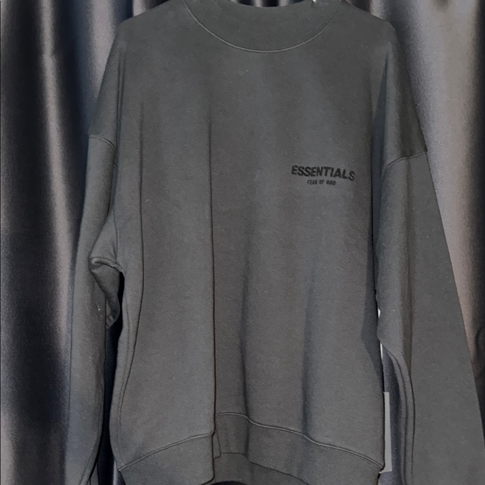 Men's Essentials: Fear of God Black Sweater